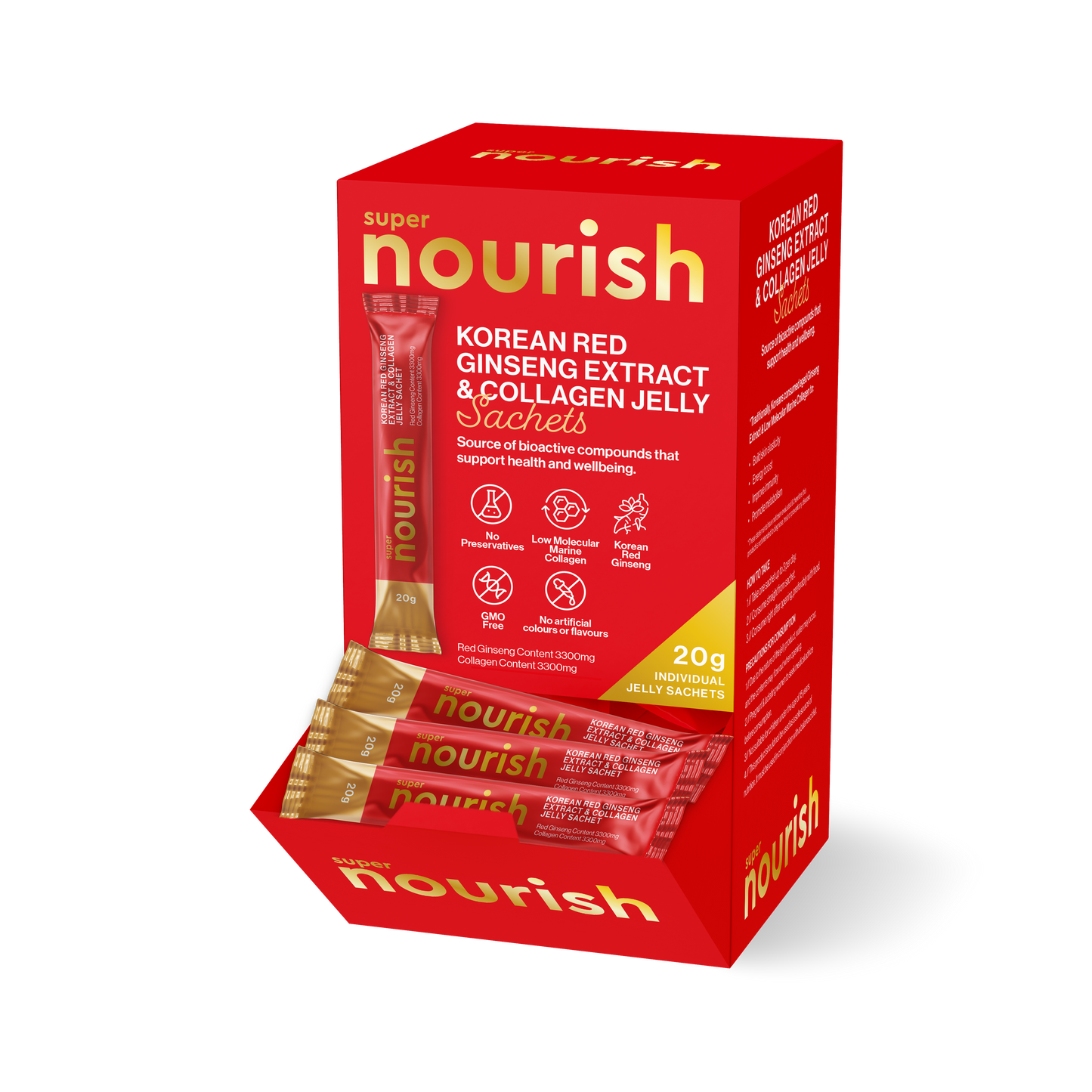 Korean Red Ginseng Extract & Collagen Jelly