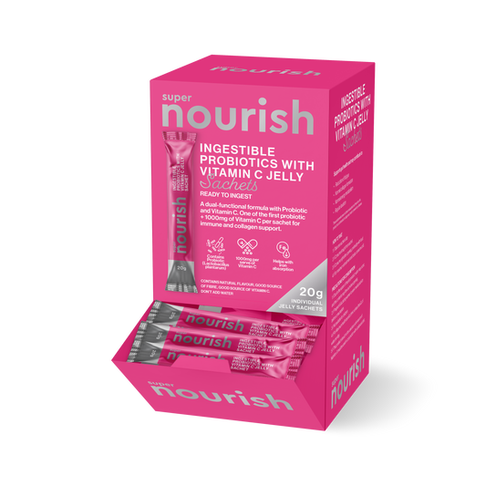 Ingestible Probiotics with Vitamin C Jelly